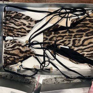 NWT ROBERTO CAVALLI CHEETAH PRINT BIKINI SET❗️❗️